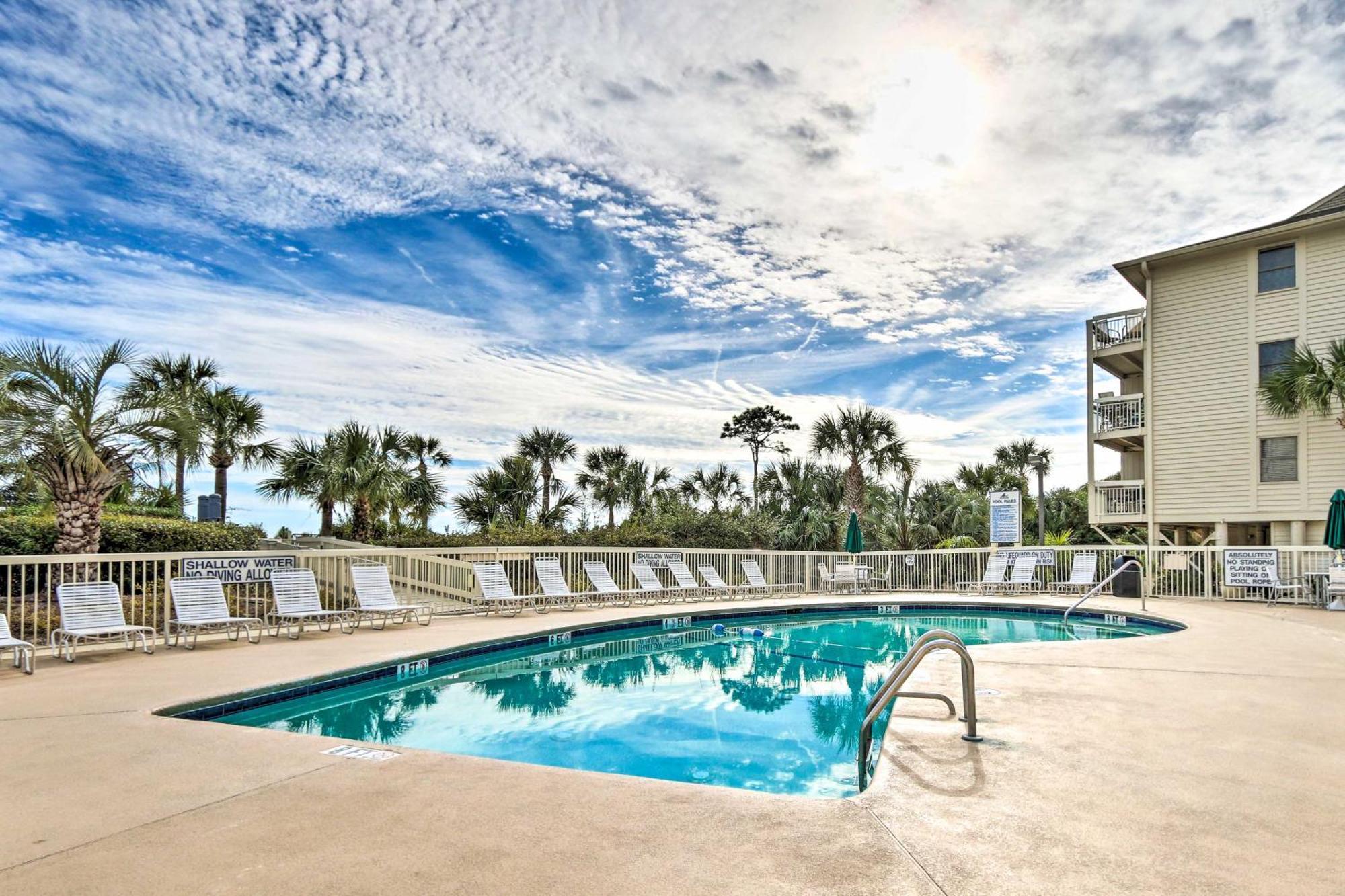 הילטון הד איילנד Walk To Beach Resort Condo In Hilton Head! מראה חיצוני תמונה