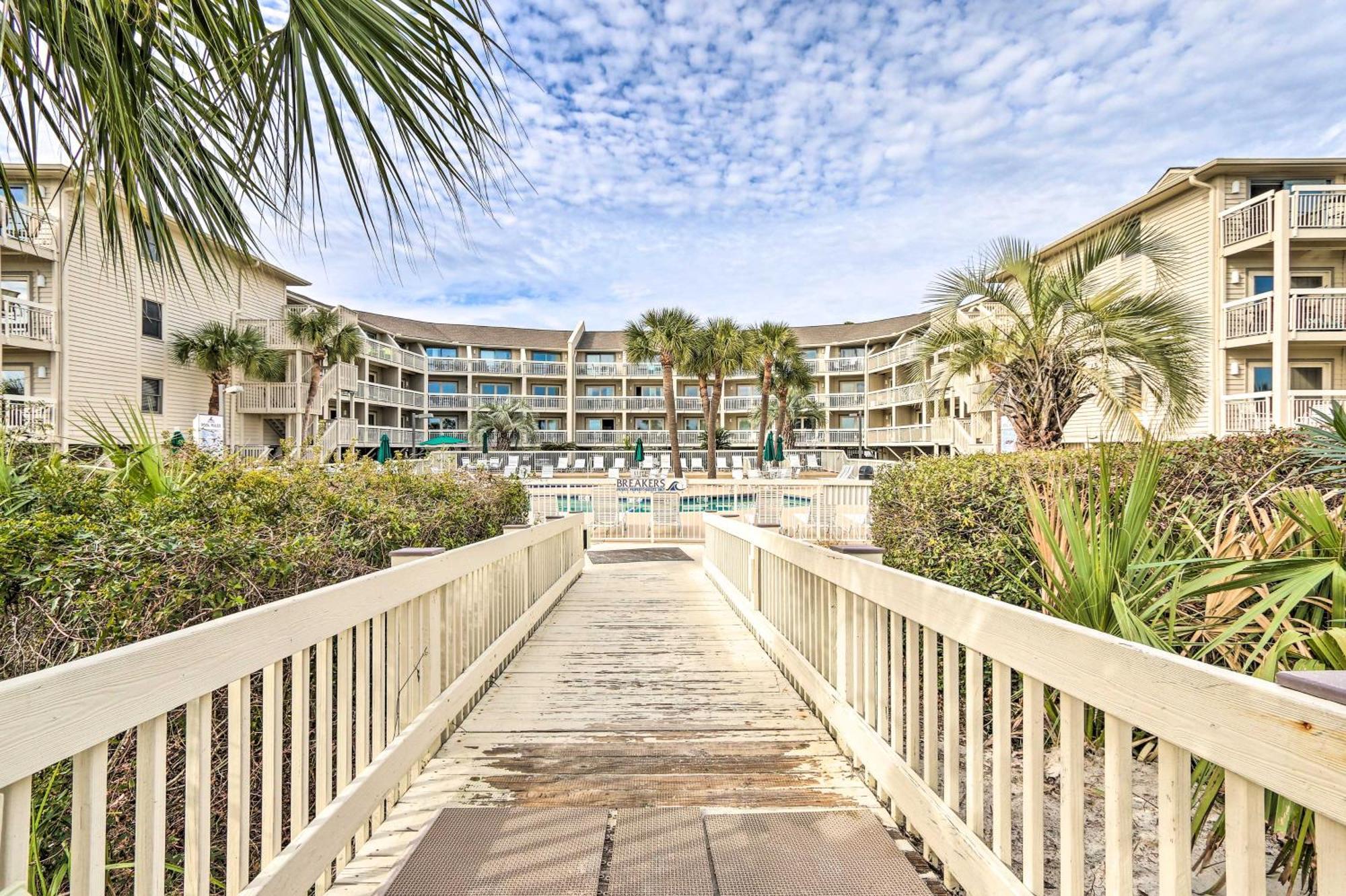 הילטון הד איילנד Walk To Beach Resort Condo In Hilton Head! מראה חיצוני תמונה