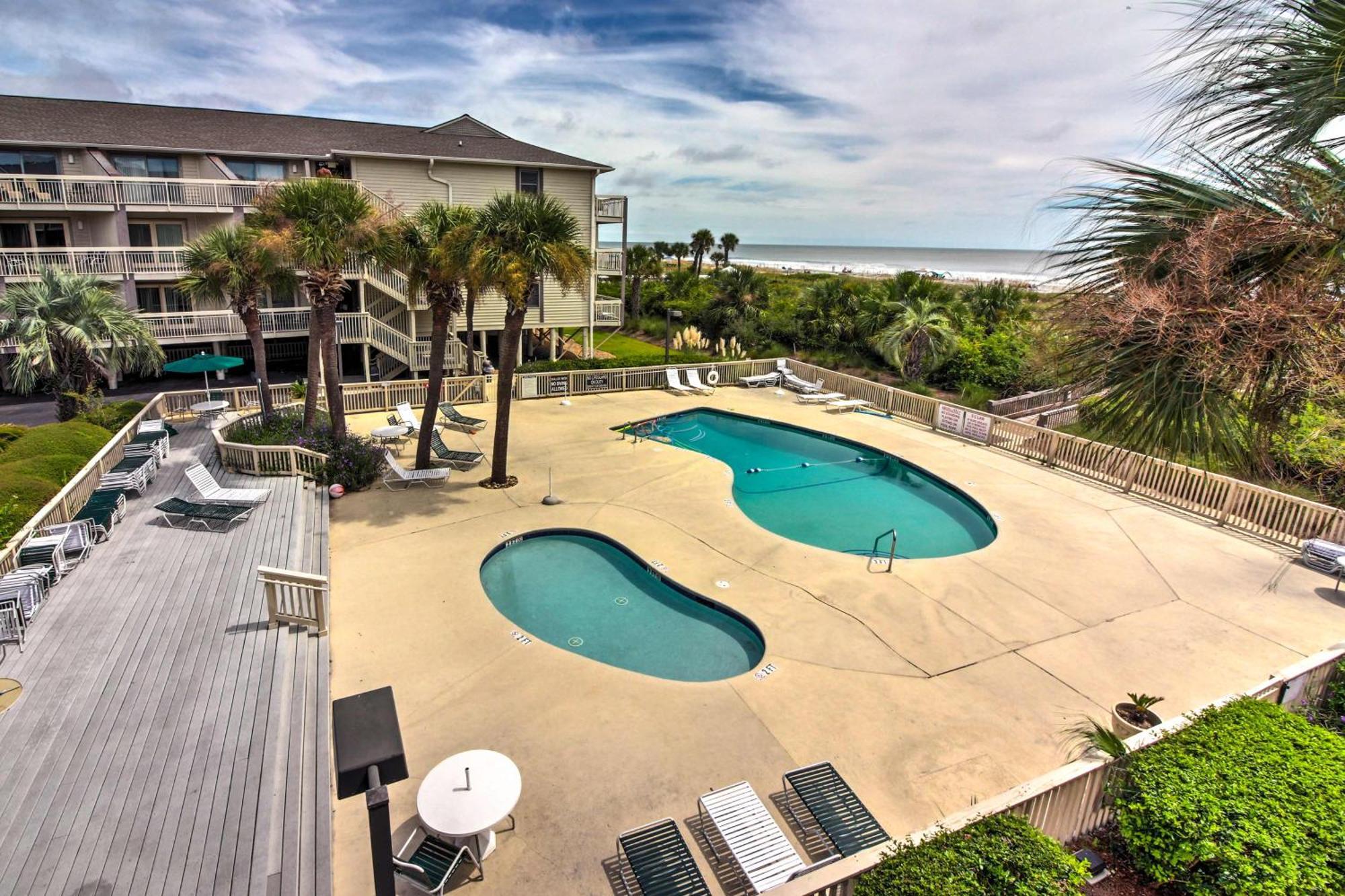 הילטון הד איילנד Walk To Beach Resort Condo In Hilton Head! מראה חיצוני תמונה
